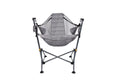 Reclining Mesh Hammock Chair, Gray, Polyester F343
