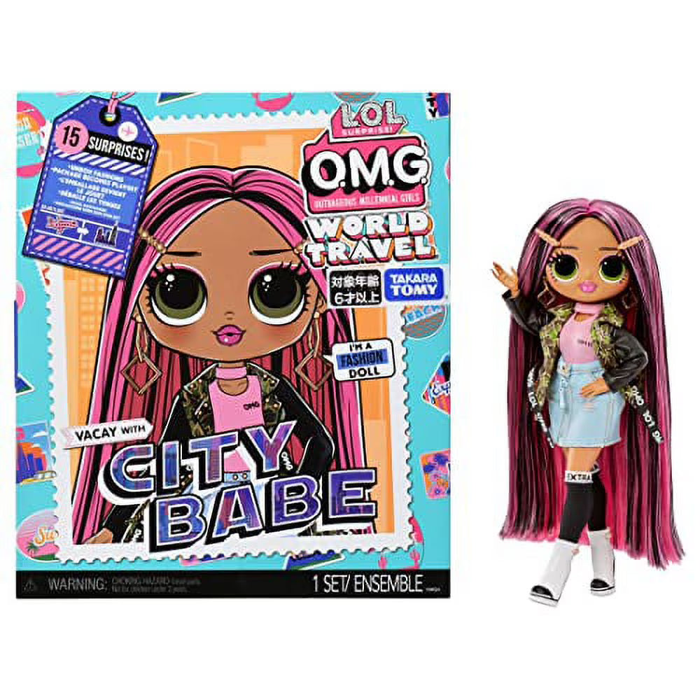 LOL Surprise OMG World Travel City Babe Dolls S513914