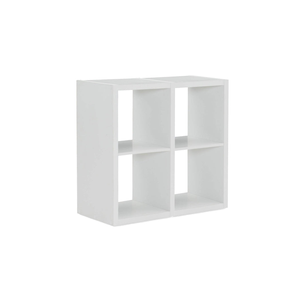 White Four Cube Storage Cabinet H741518