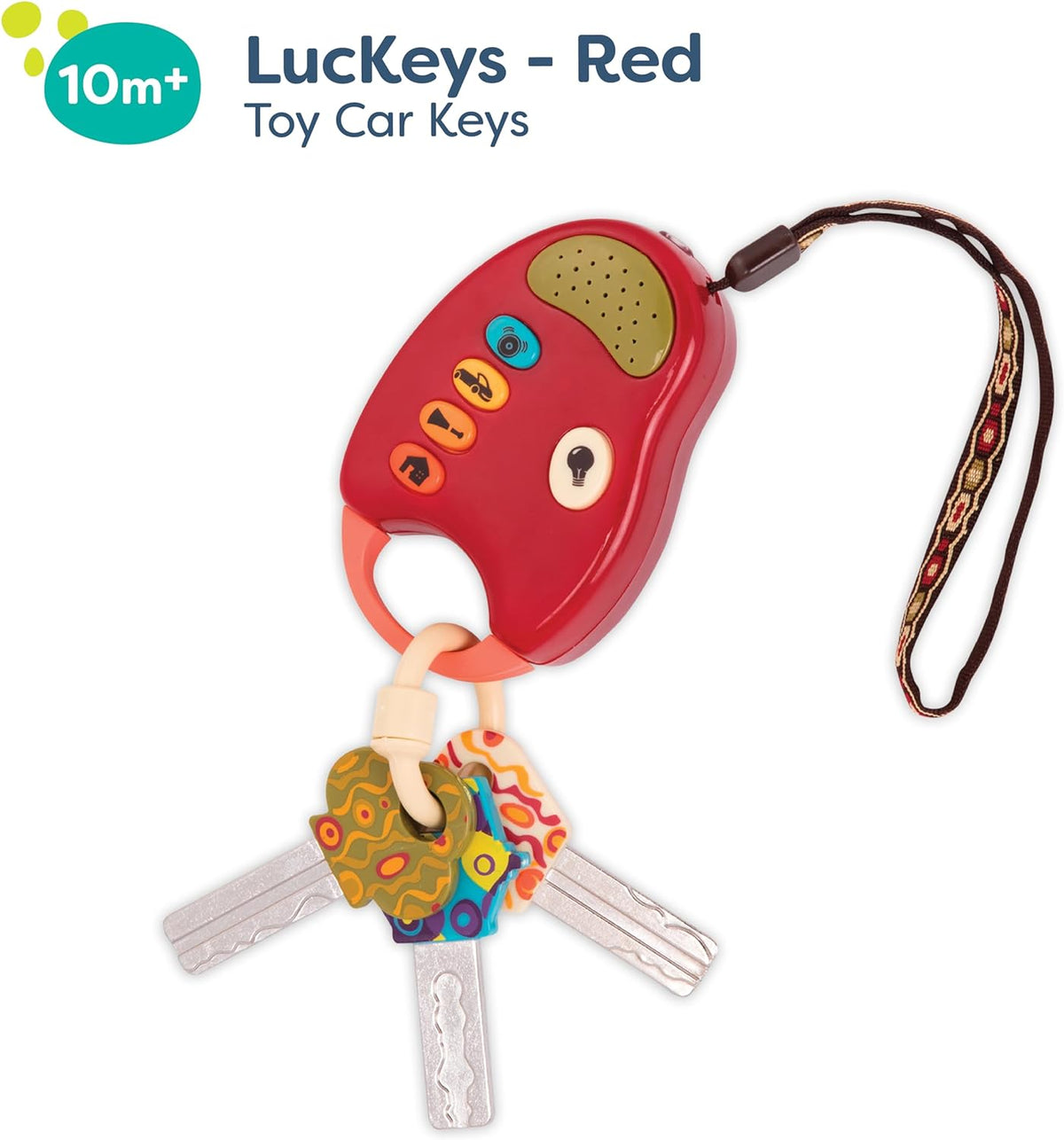 Lights & Sounds Toy Keys for Kids A452