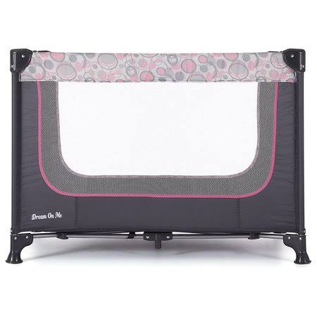 Zodiak Portable Playard, Grey/Pink, Large E628857