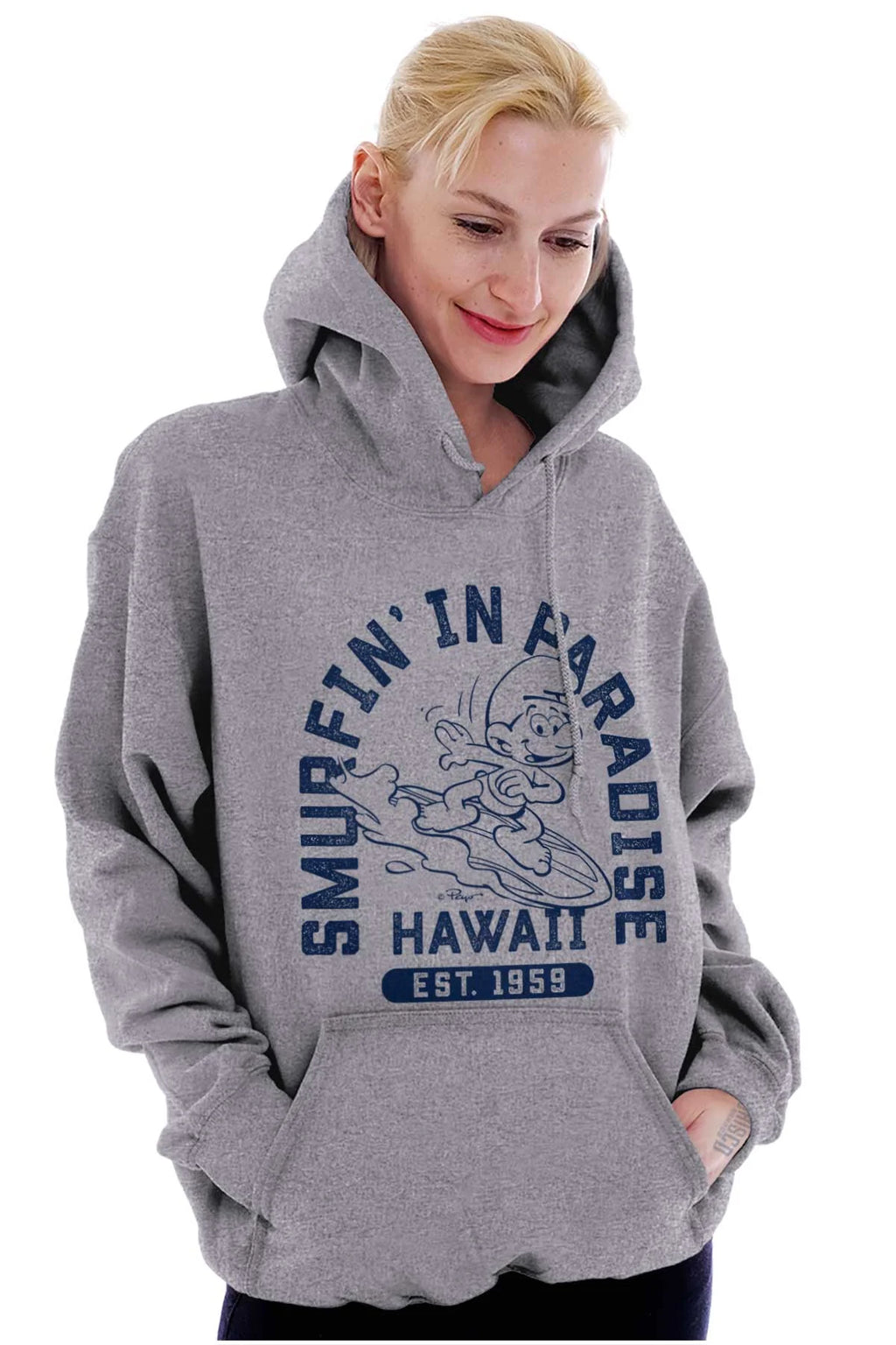 Surfer Beach Waves Hoodie Sweatshirt G146