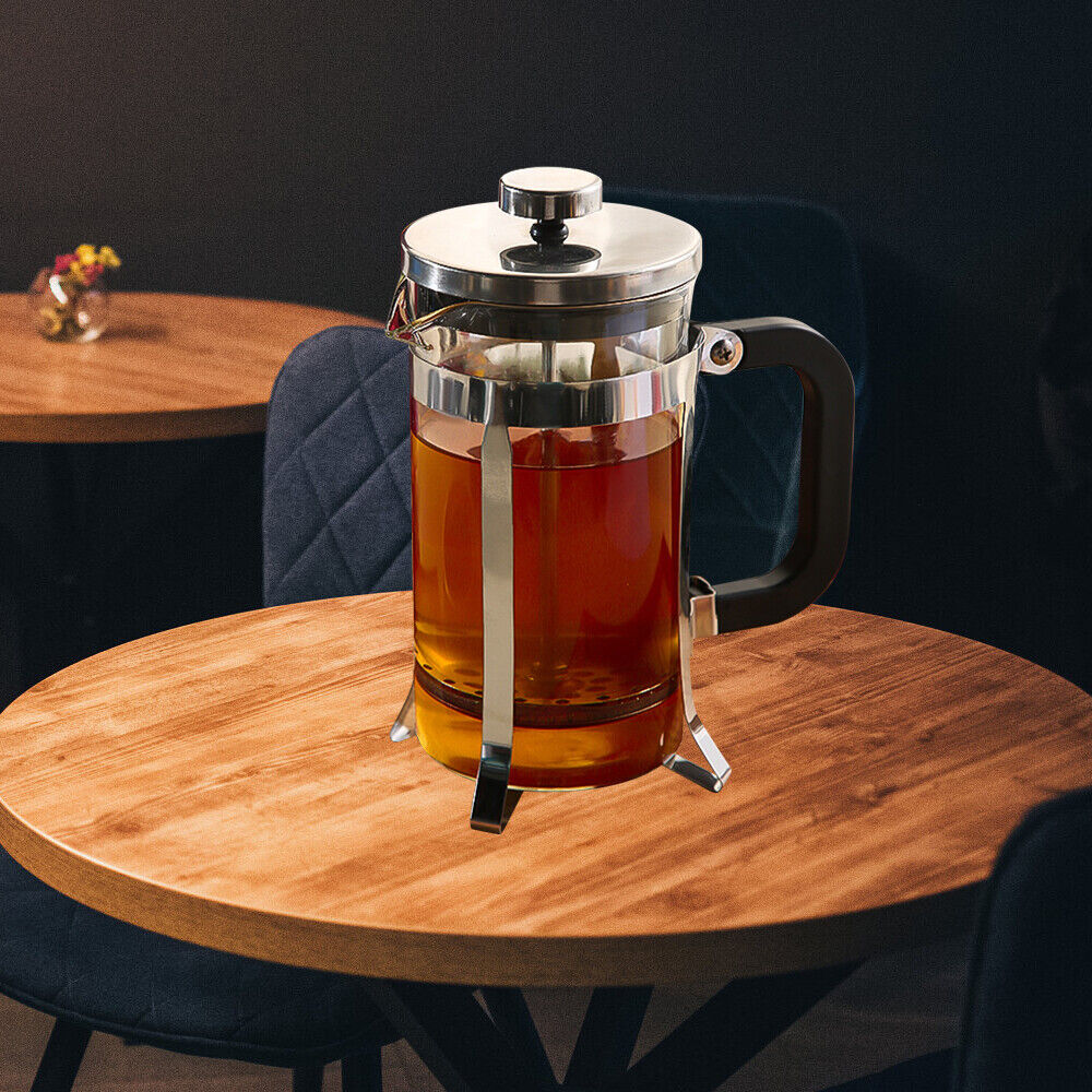 20oz Glass Stainless Steel French Coffee Press K949
