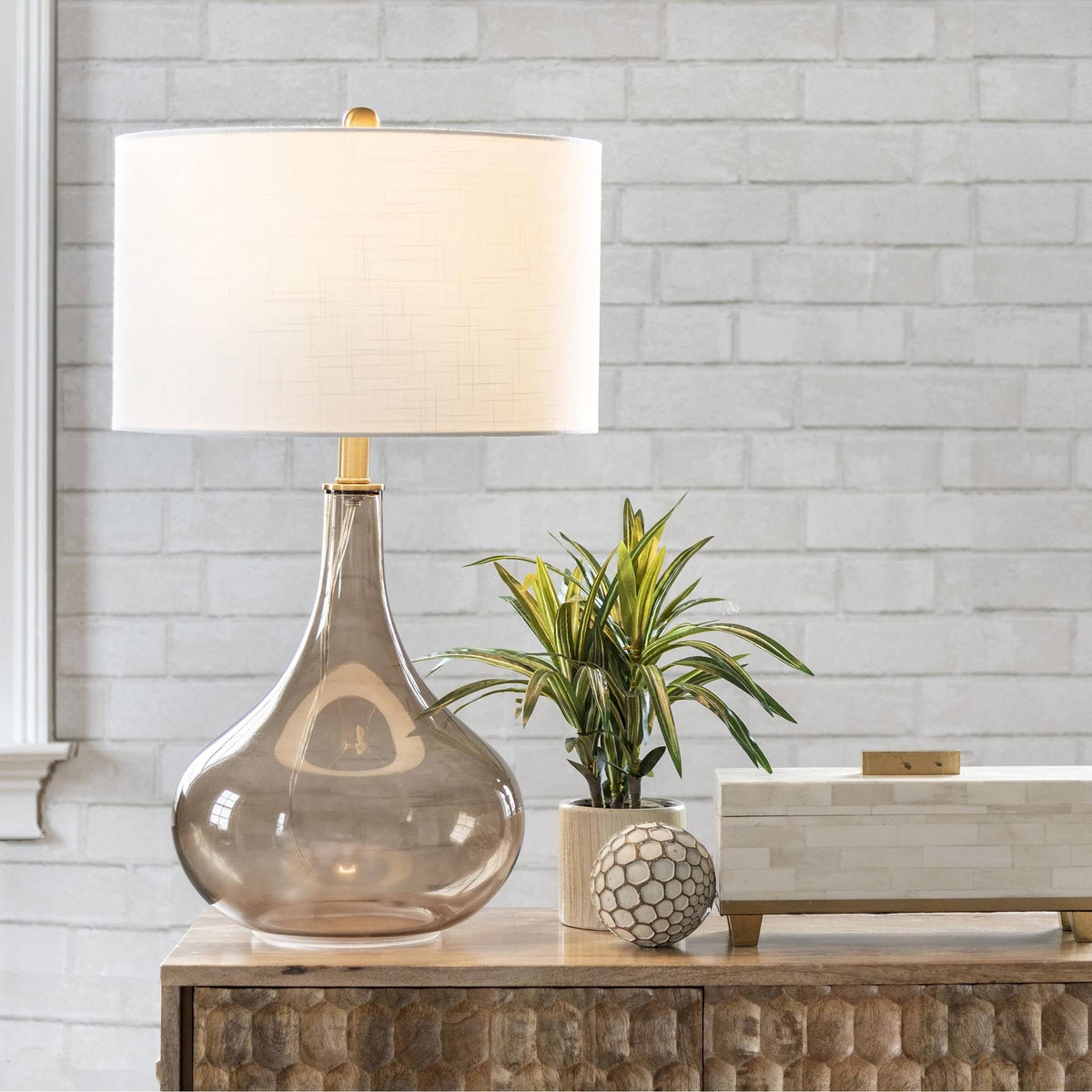 Glass Table Lamp E2026