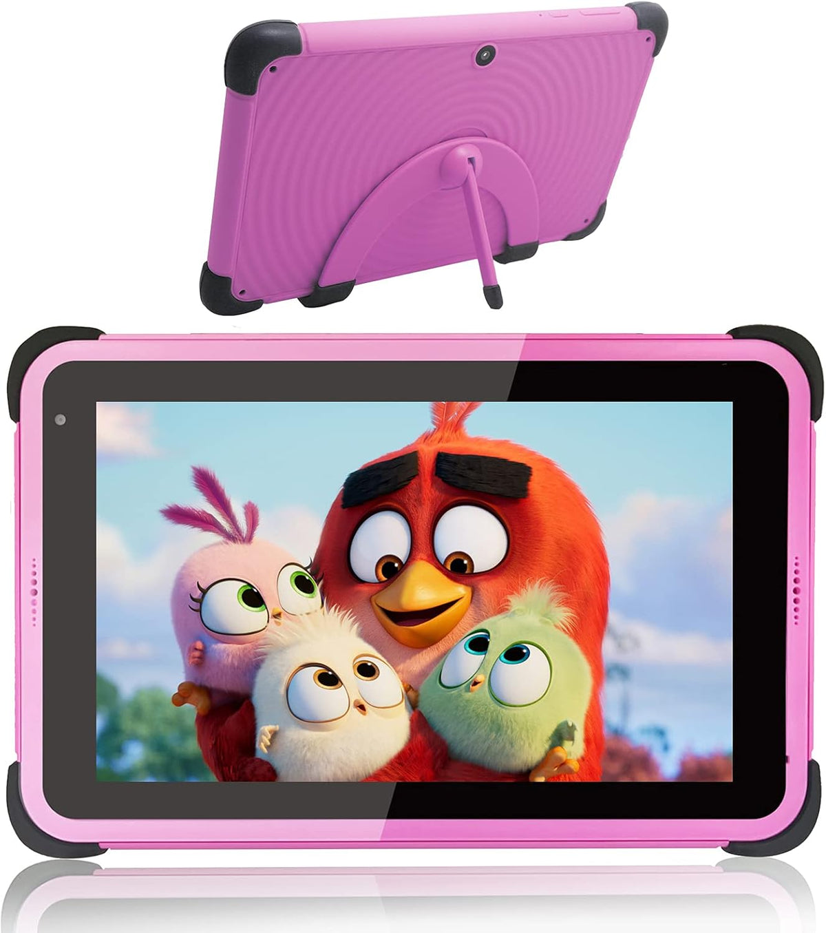 Pink Kids Tablet with Case and Stand P6255