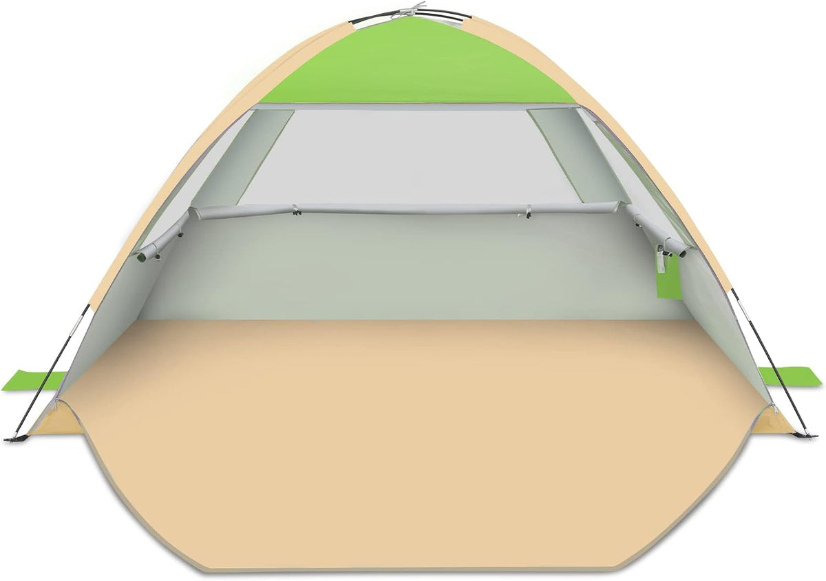 Portable Beach Tent Sun Shelter Canopy with UPF 50+ UV Protection Q880