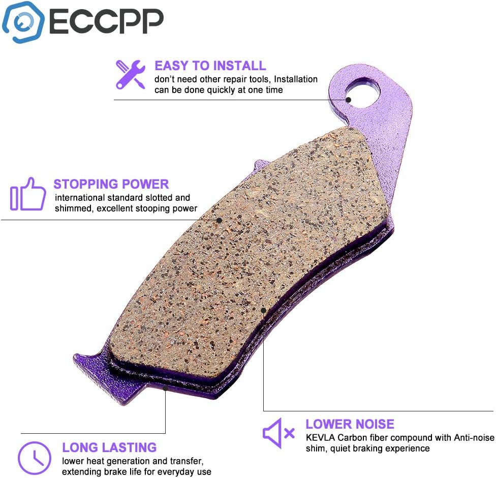 Carbon Fiber Brake Pads Pack of 2 Q6302