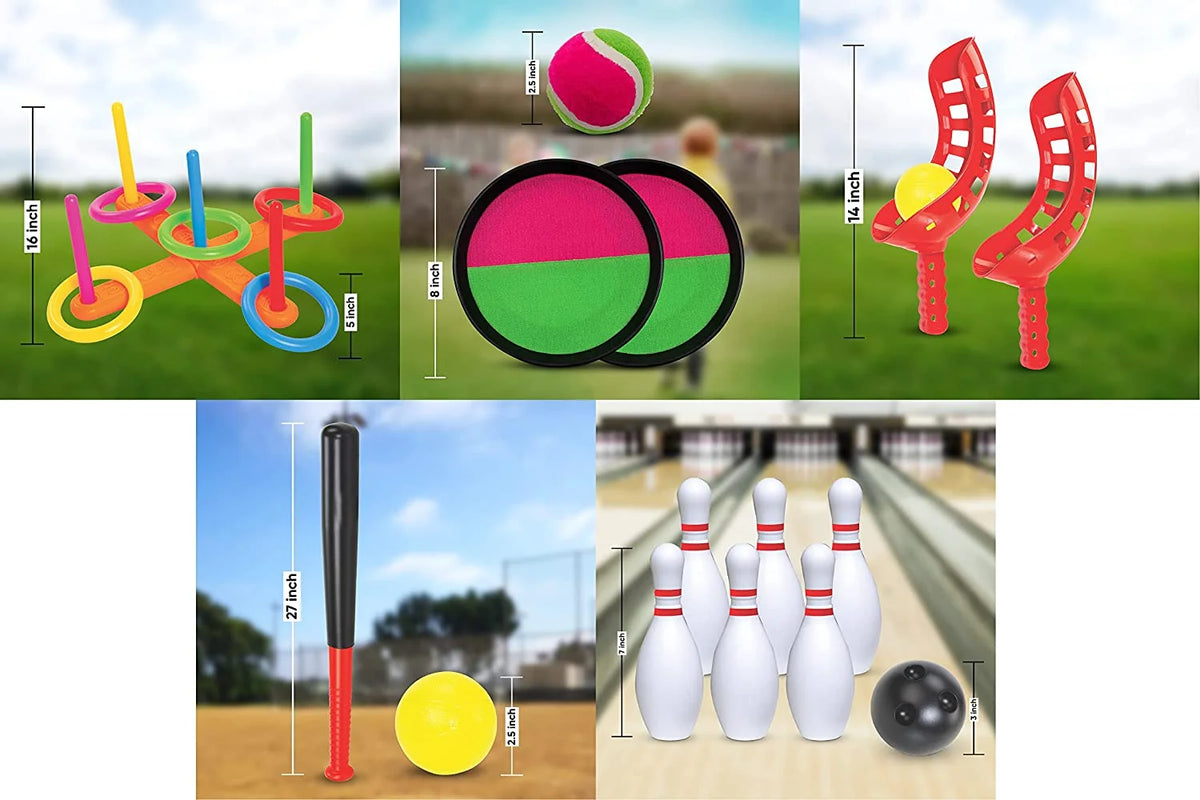 5 Combo Indoor and Outdoor Game Set G9352
