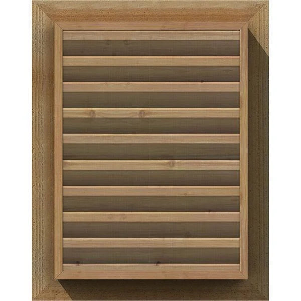 Unfinished Vertical Gable Vent G397