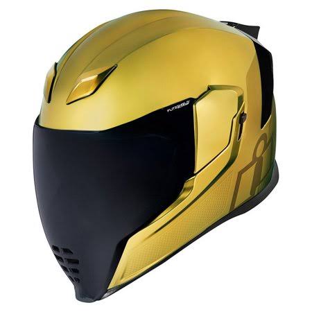 Gold LG Motorcycle Helmet I7270