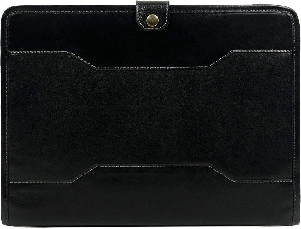 Brown Leather 13 in Laptop Portfolio Organizer Folder H386247