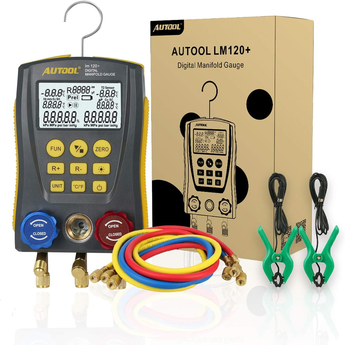 Digital Manifold HVAC System Gauge X81864