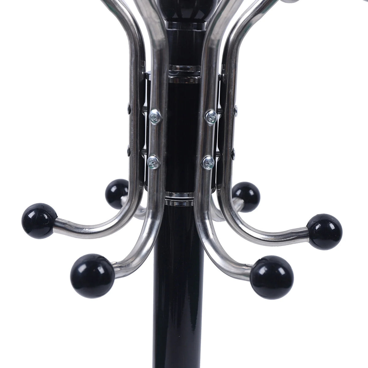 Metal Coat Rack with Umbrella Holder F12781