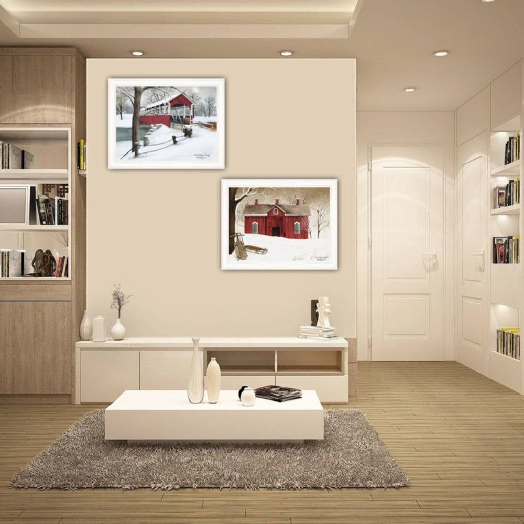 2-Piece Vignette, White Frame I6743