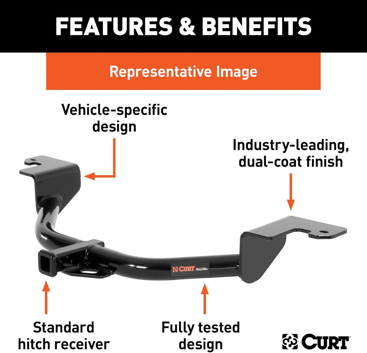 Class 1 Trailer Hitch with Ball Mount, 1-1/4-In Receiver S6275