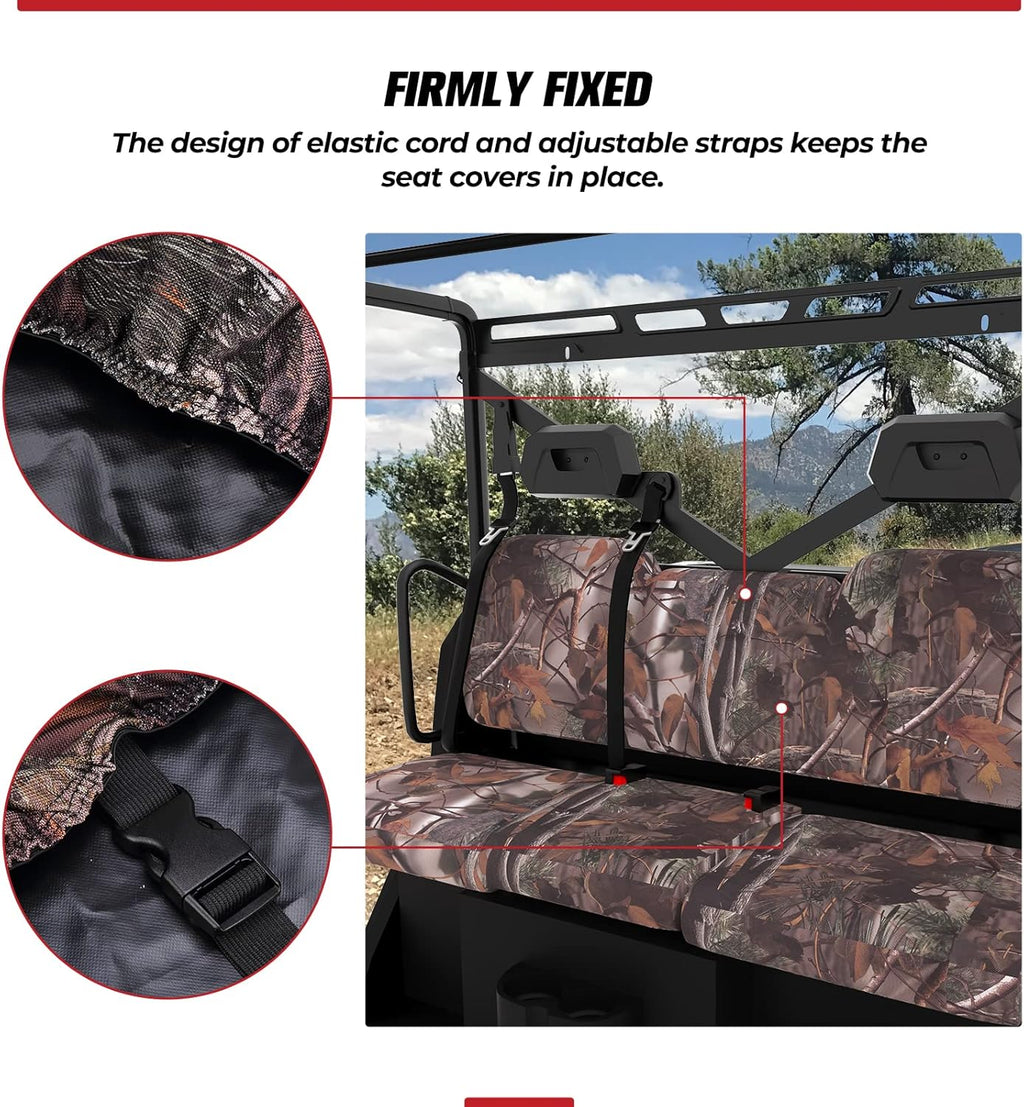 Waterproof Camo UTV Seat Cover Set T38338