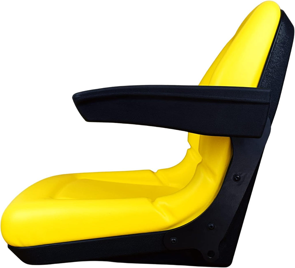 Yellow Tractor Seat with Armrests O3456