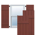 15x22W x 72x22H Exterior Composite Board-n-Batten Shutters (Per Pair) S7854