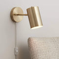 Polished Brass Plug-in Wall Lamp P18783