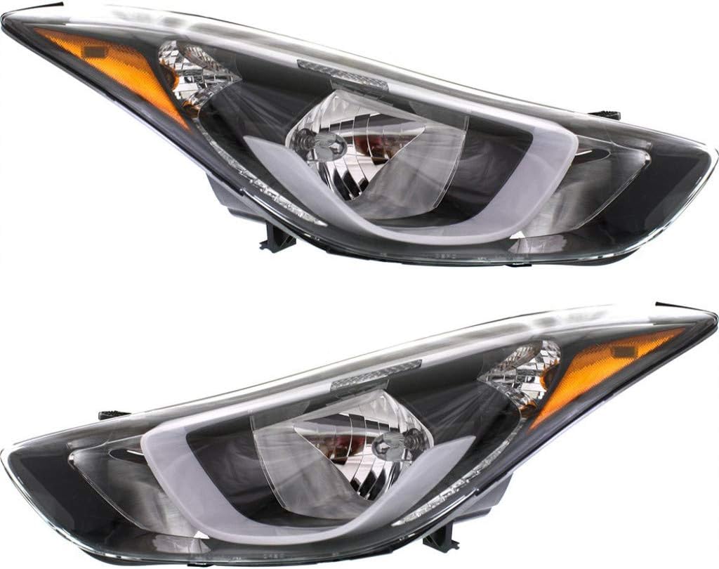 Hyundai Elantra Headlight 2014 2015 2016 Driver Side Z375750