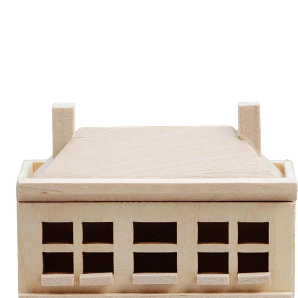 1/12 Unpainted Miniature Dollhouse Villa V77637