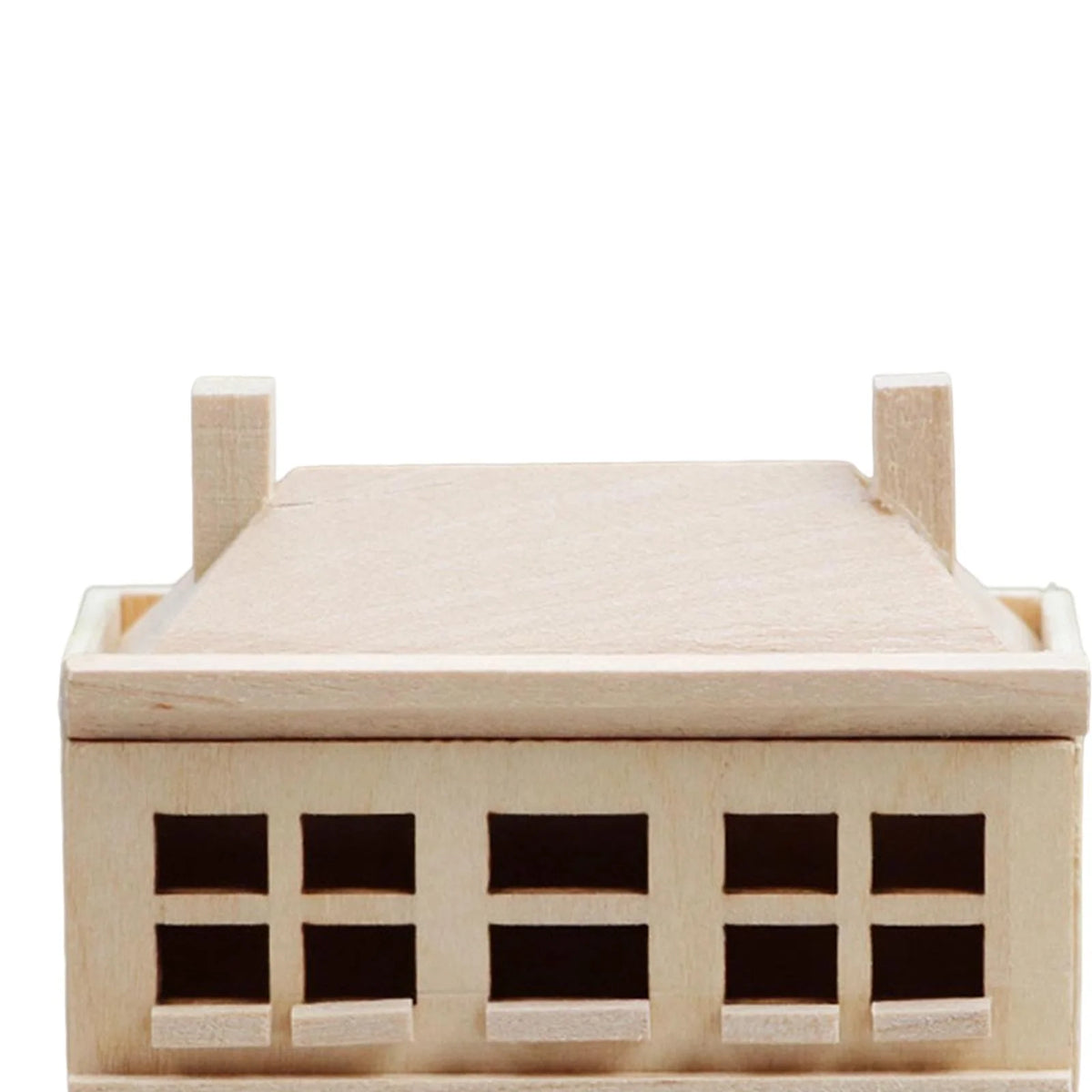 1/12 Unpainted Miniature Dollhouse Villa V77637