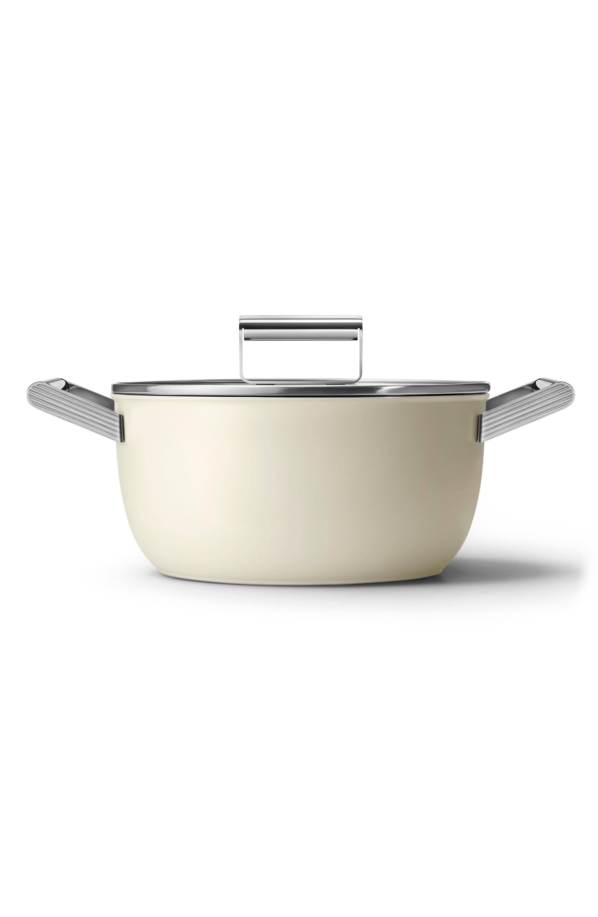 Cream Casserole Dish with Lid O75949