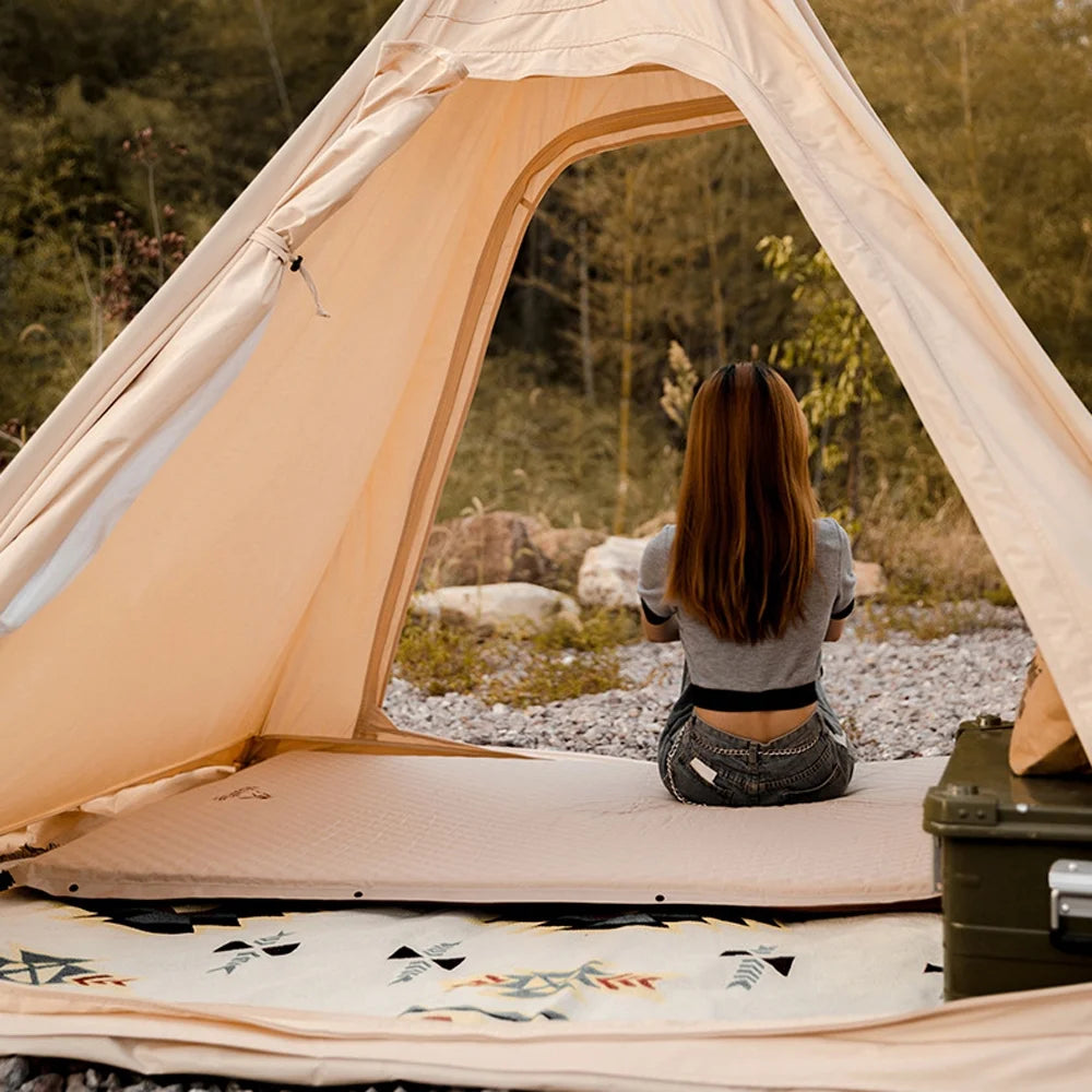 Self-inflating Travel Mat Folding Bed for Camping H22221
