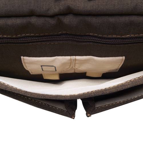 Hazelnut Brown Courier Bag I971