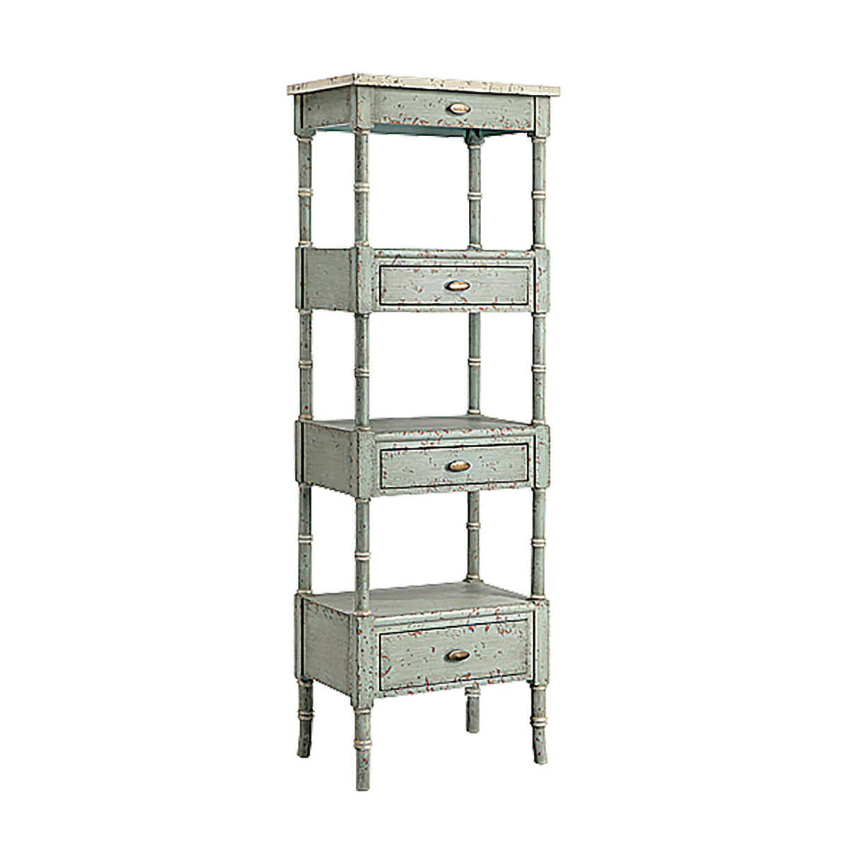Pale Blue-Gray Cabinet U6421
