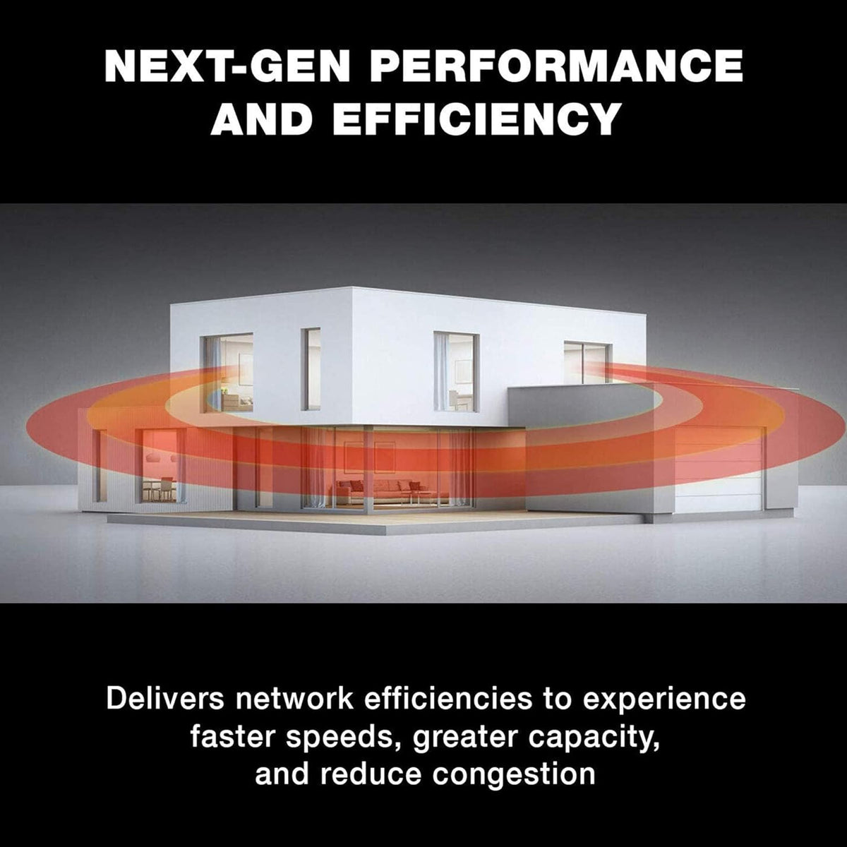 WiFi 6 Router AX4800 Dual Band Gigabit Gaming Internet Network O1583