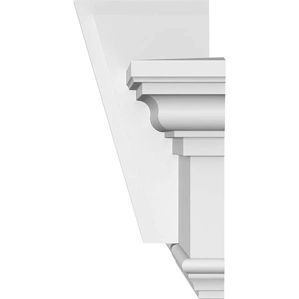 Traditional Crosshead with Deco Keystone N877