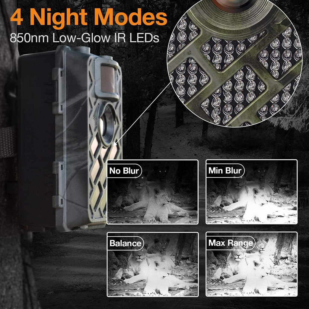 Trail Camera Pack of 2 with Night Vision O184994