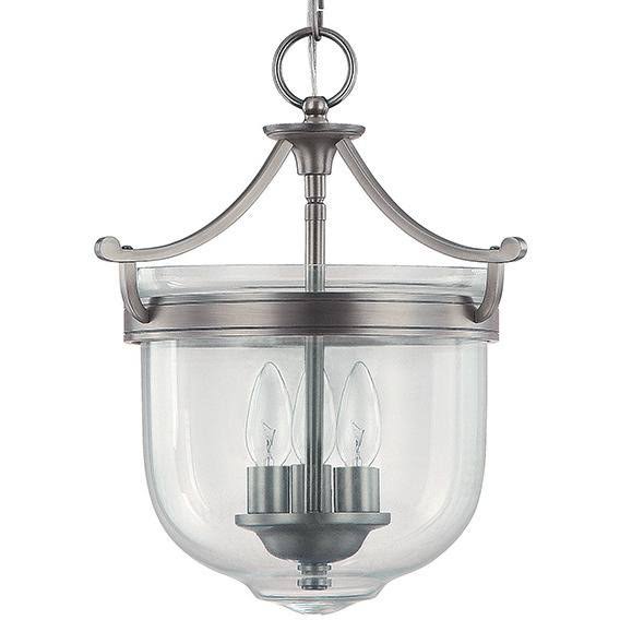 Antique Nickel 3 Light Foyer E36606