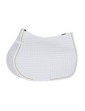 White Full Cotton Jumping Saddle Cloth J74110