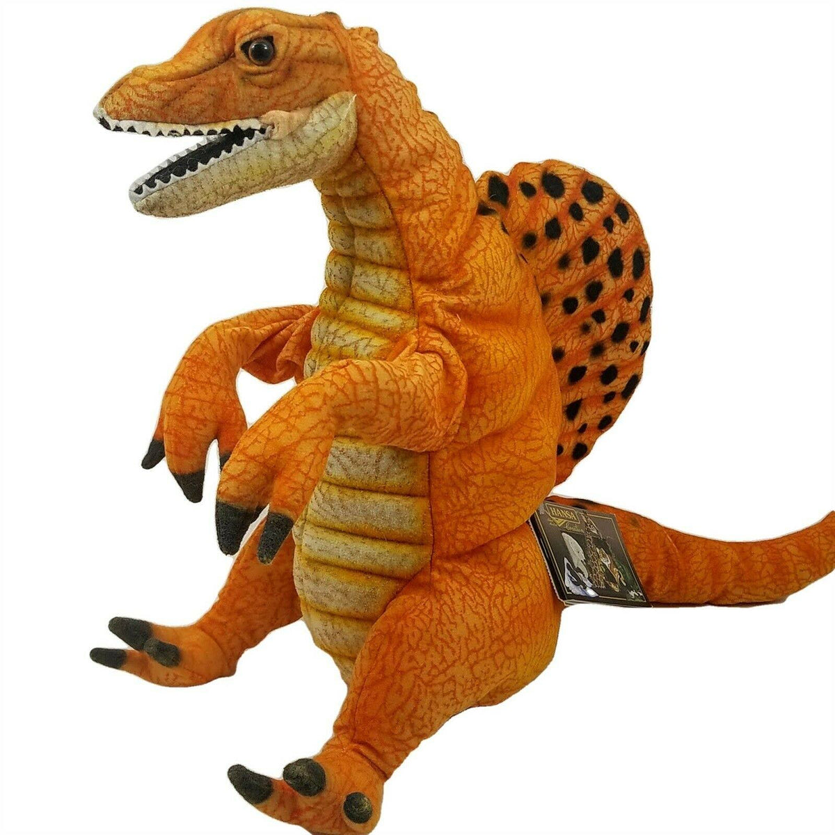 Spinosaurus Puppet 16 inch Orange M919702