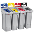 92 gal 4-Stream Recycling Station Kit L4856