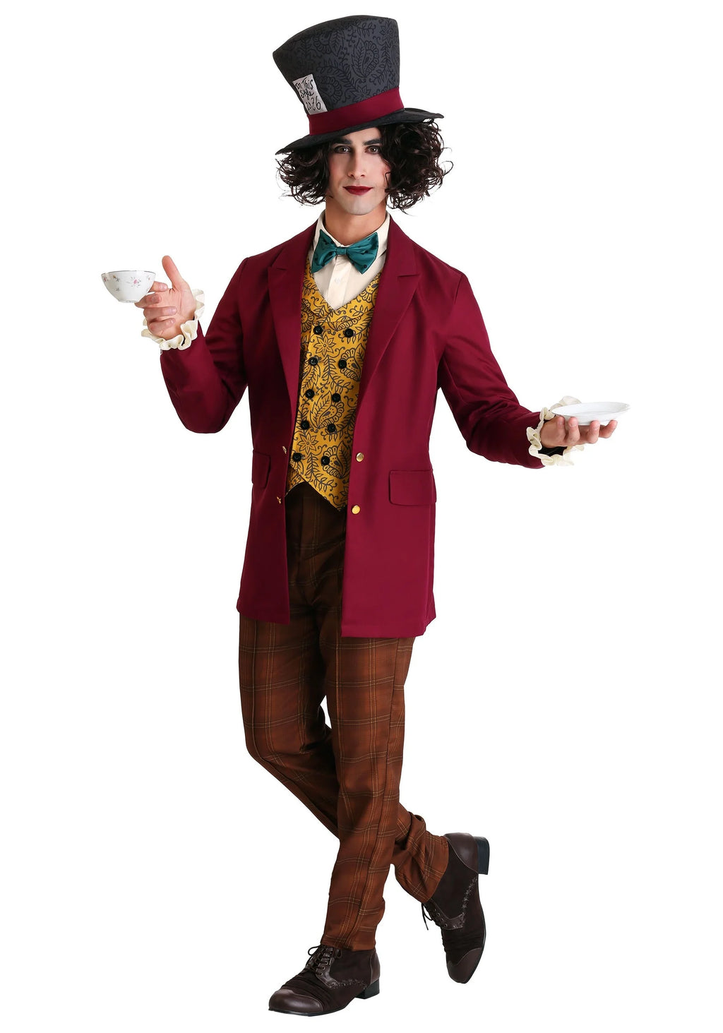 Plus Size Mad Hatter Costume H1518