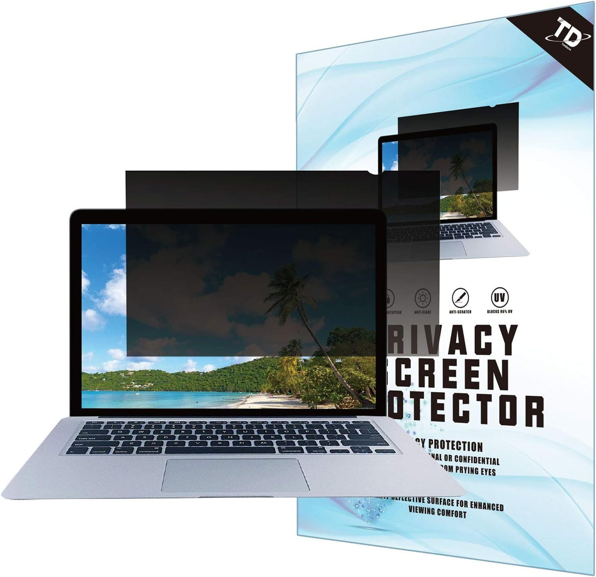 Anti-Glare Privacy Screen Filter for 16:10 Monitor, Pack of 2 V46963