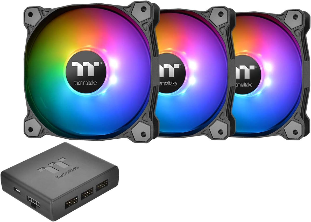 120mm RGB PWM Case Radiator Fan 3Pack E6761