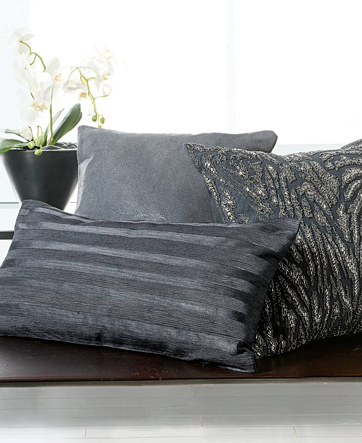 Charcoal Full/Queen Duvet Cover S1440