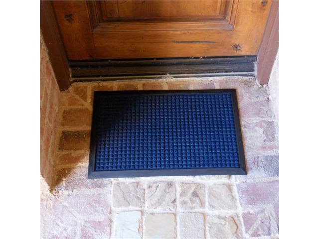 Tan Rubber Backed Carpet Mat D698809