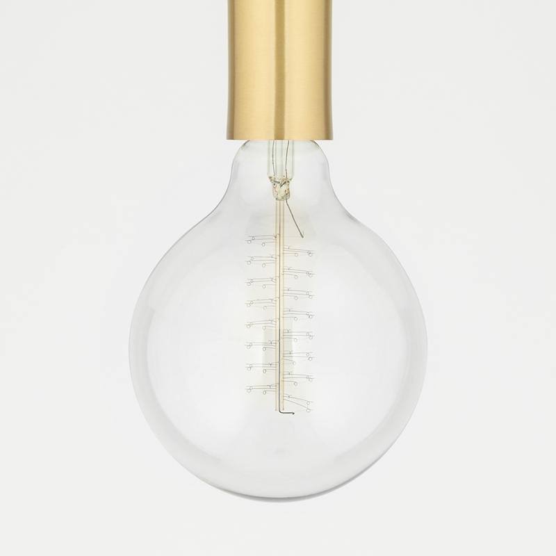 Polished Nickel Semi-Flush Mount Light E289
