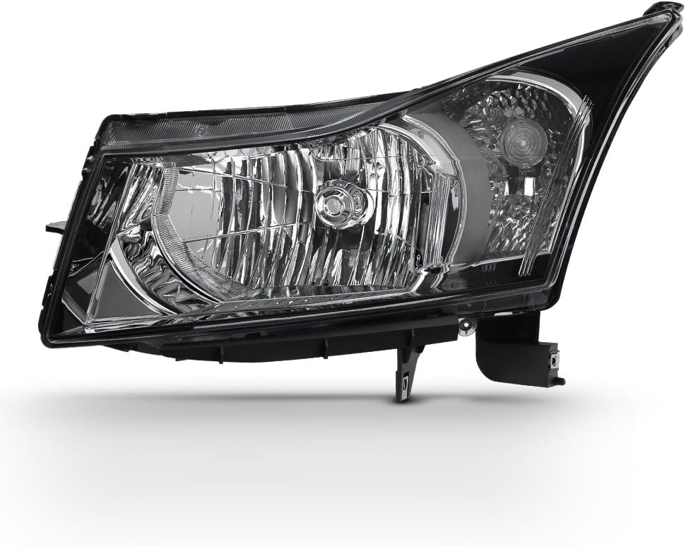 Driver Left + Passenger Right Side Pair Halogen Headlights for Chevy Cruze K9846