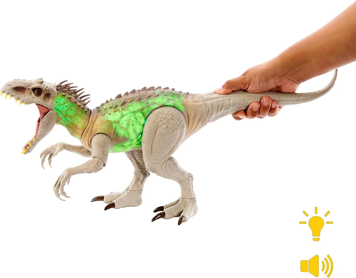 Camouflage 'N Battle Indominus Rex Dinosaur Toy with Lights, Sounds & Motion Q7952