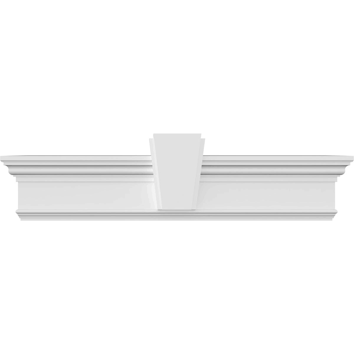 Traditional Crosshead with Deco Keystone N877