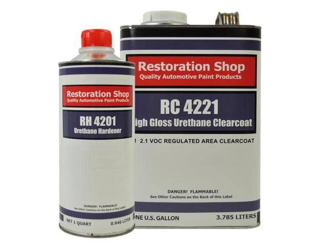 Red Urethane Basecoat Clearcoat Car Paint Complete Kit M13087