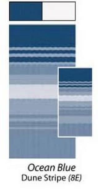 Universal Awning Replacement Fabric 18'2" Ocean Blue G542