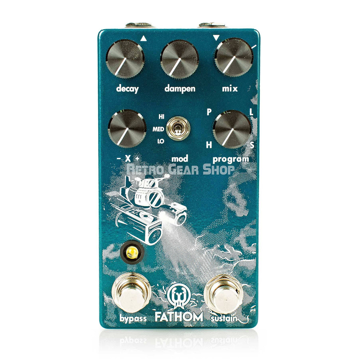 Multi-Function Reverb Pedal Z96198