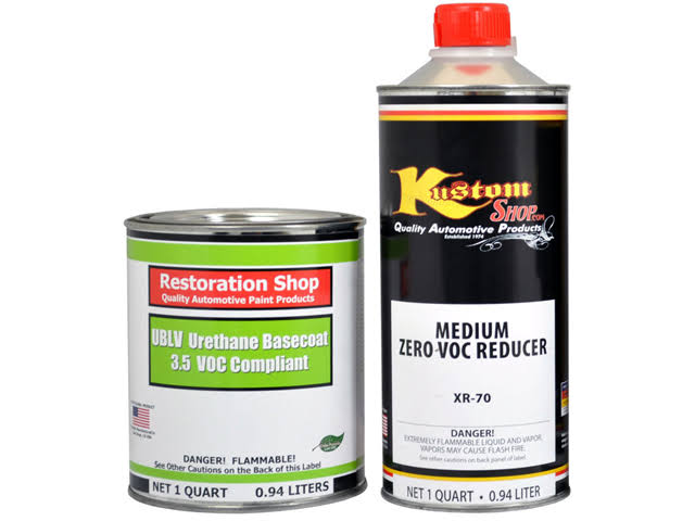 Red Pearl Quart Kit Low VOC Urethane Basecoat Car Auto Paint Kit K931